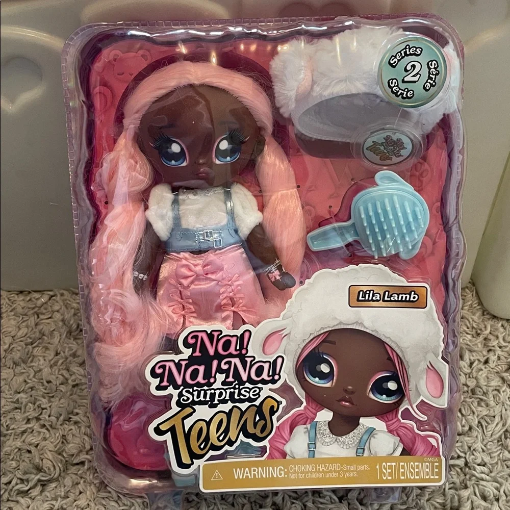 NIP Na! Na! Na! Surprise Teens Lila Lamb Fashion Doll